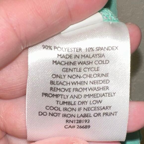 Ping Performance Turquoise Quarter Button Polo - Picture 5 of 6